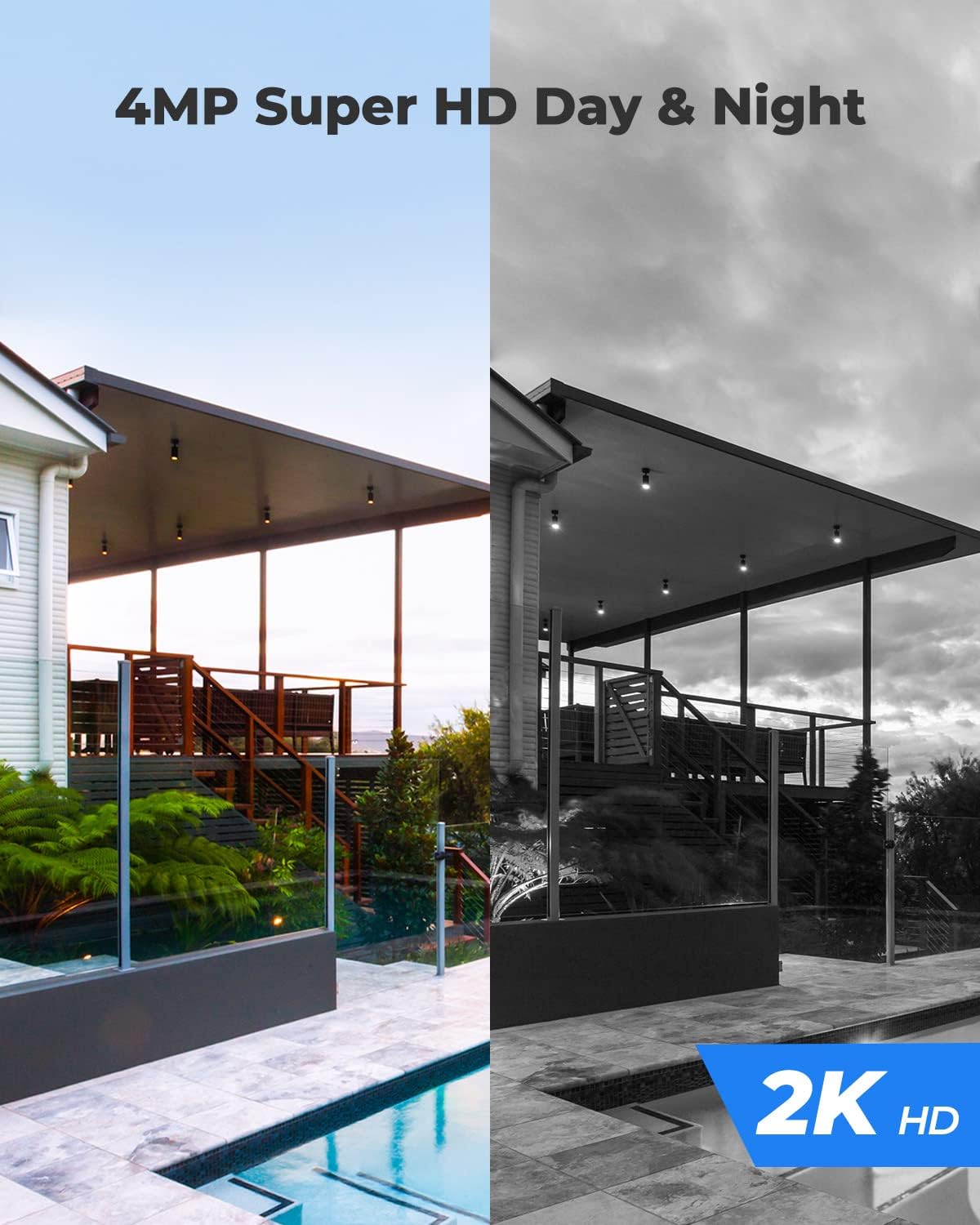 Solar Powered Wireless Security Camera with Pan Tilt C374