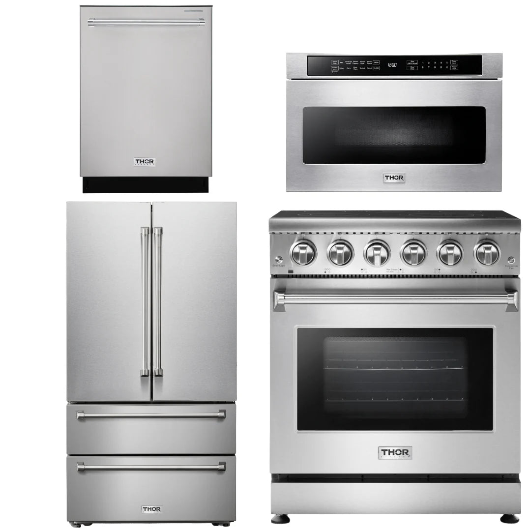 30 Electric Range, Microwave, Refrigerator, Dishwasher M775848