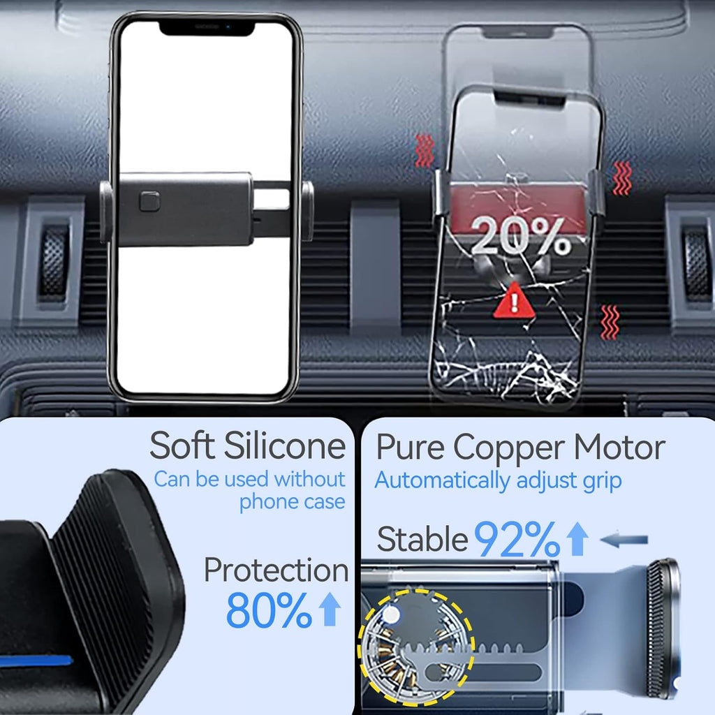 Car Phone Holder Mount for 4-7 Inch Phone Pack of 2 T6333