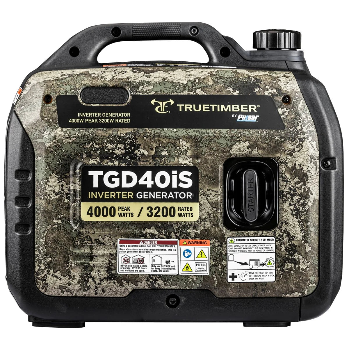 4000-Watt Gasoline Powered Inverter Generator V4283