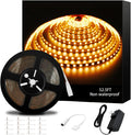 Warm White Indoor LED Strip Lights 52.5Ft Non-Waterproof 2700K Z83892
