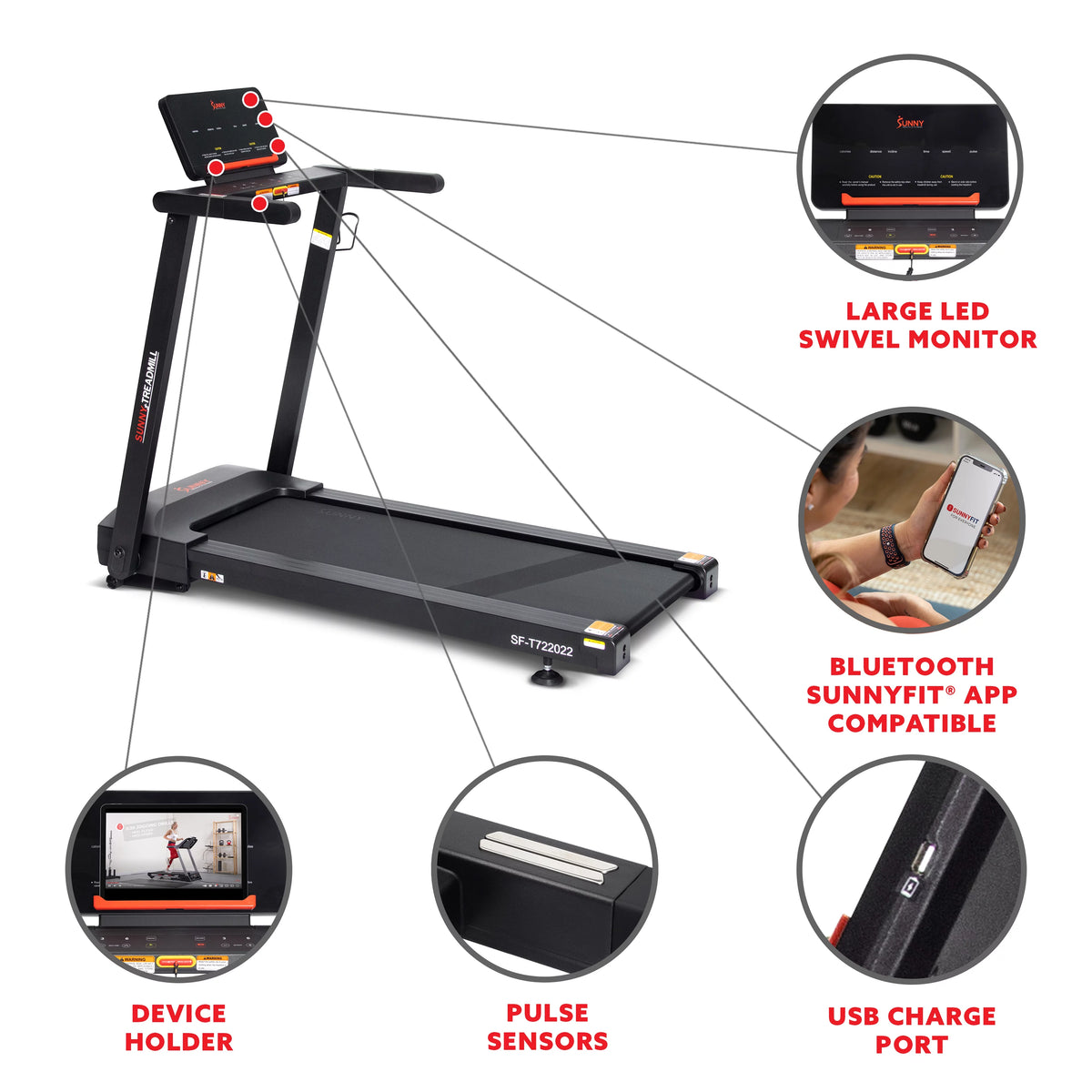 Folding Treadmill with Auto Incline I408