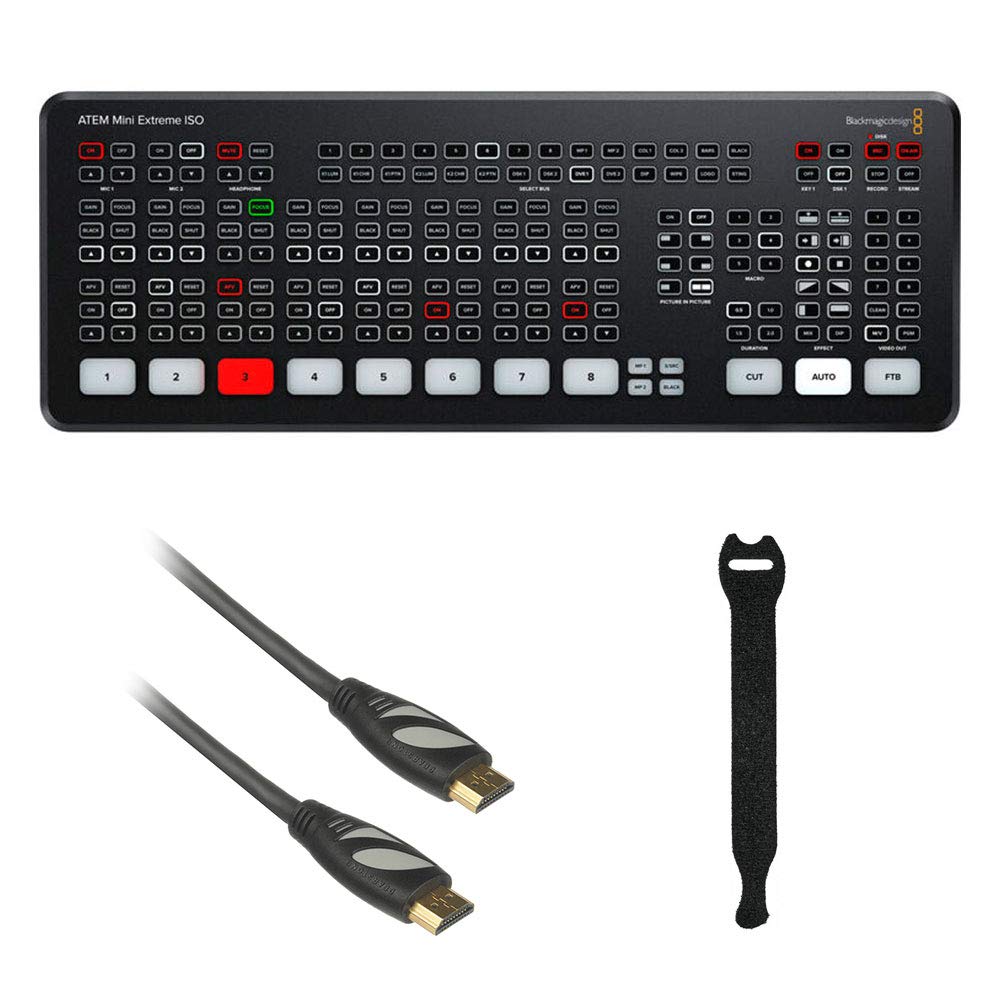 ATEM Mini Extreme ISO Bundle with HDMI Cable X743759