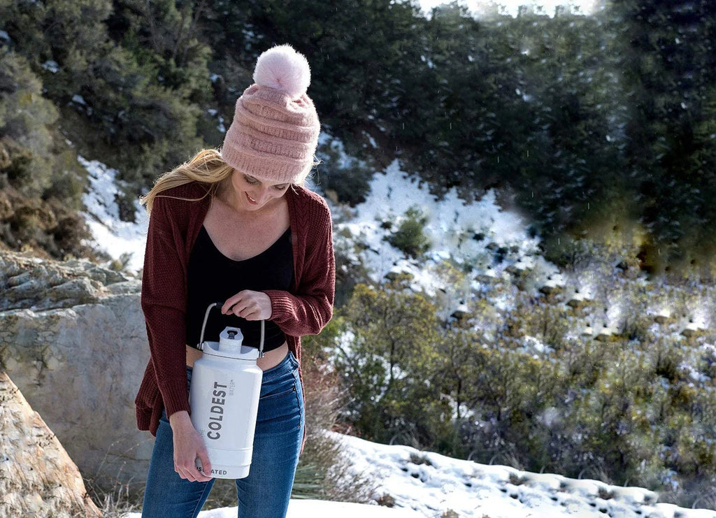 128 oz Leak Proof Vacuum Insulated Stainless Steel Water Bottle Y69091