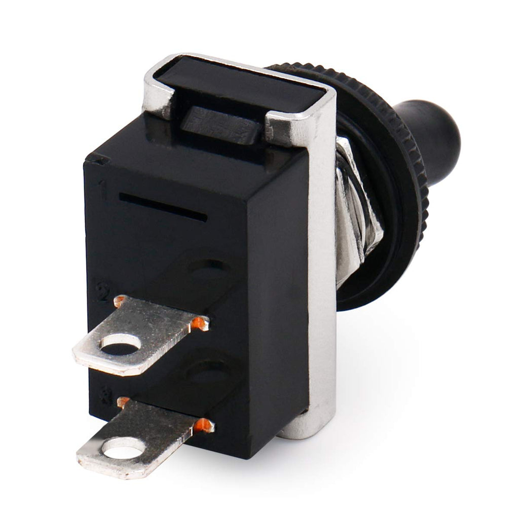 SPST ON-Off 2 Pin 12V 10A Toggle Switch with Waterproof Cover R50858