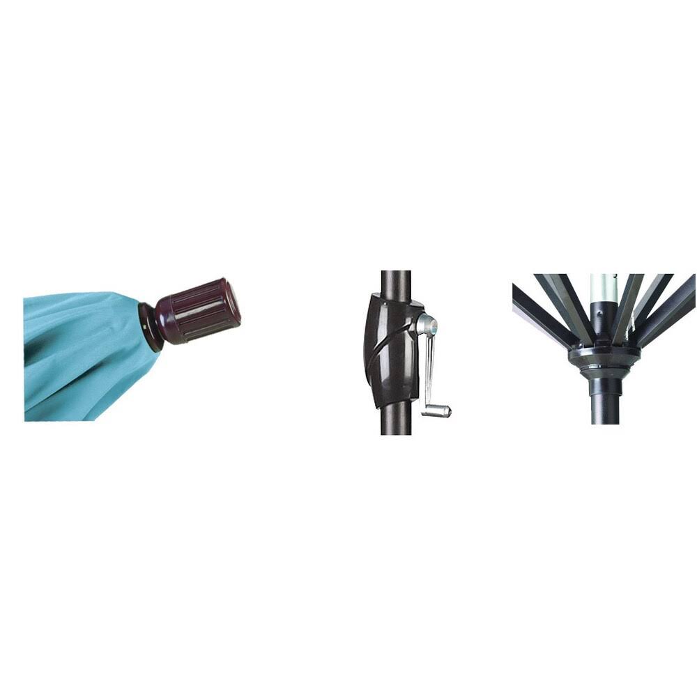 7.5 Ft Air Blue Patio Umbrella I98013