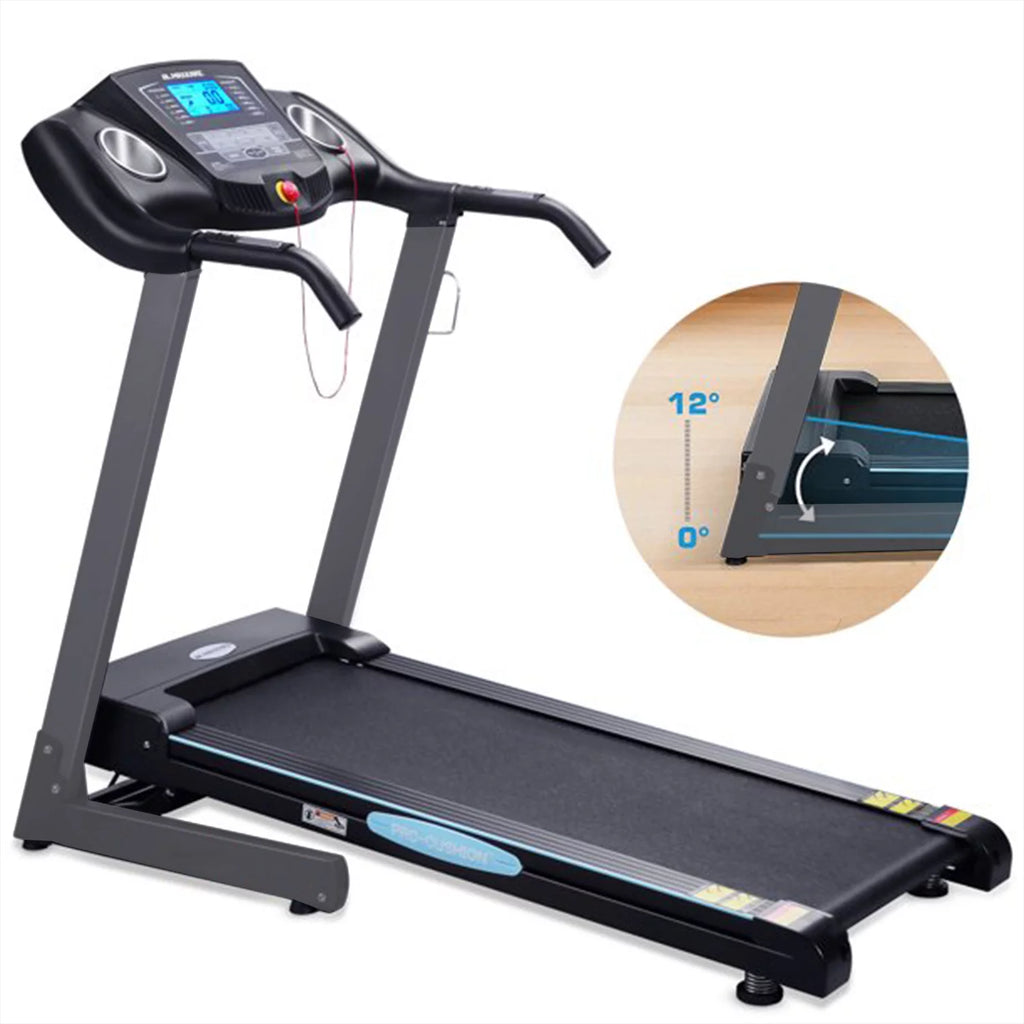 Folding Treadmill with 12% Auto Incline, 2.5 HP Motor L6192