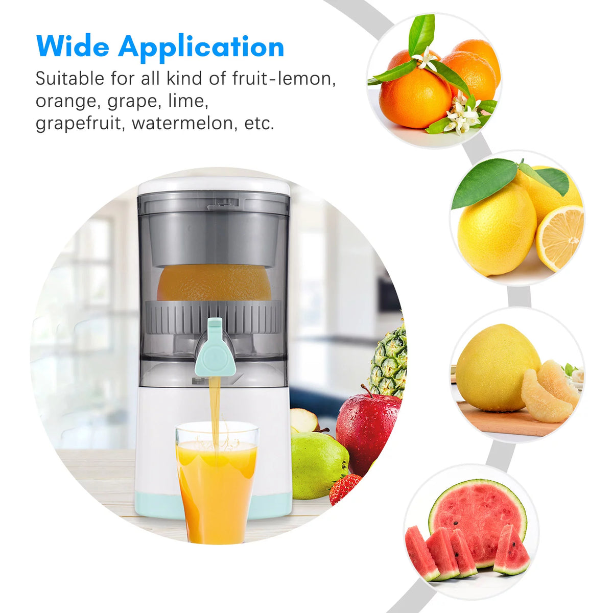 Hands Free Electric Citrus Juicer B557