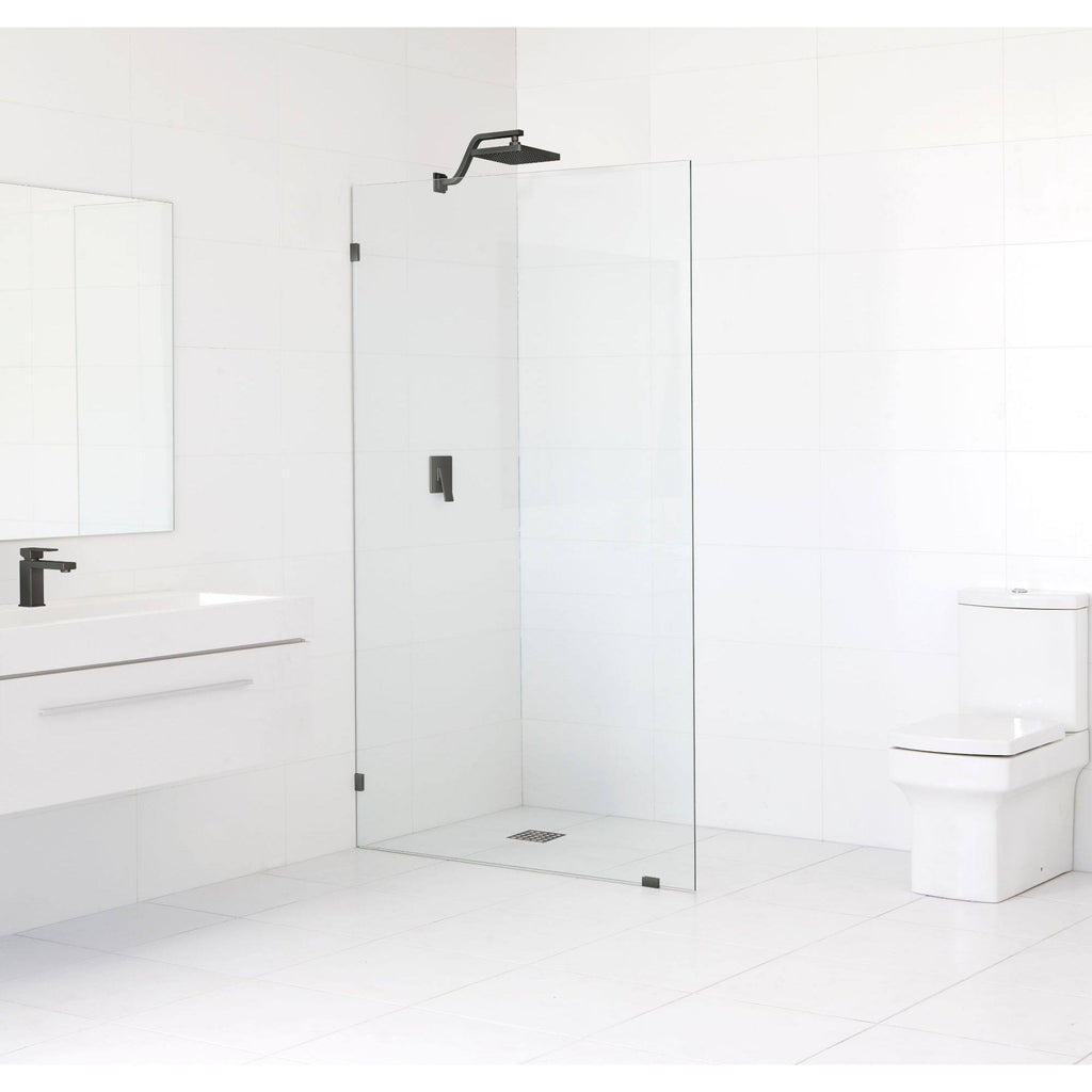 78x22 Frameless Shower Door Oil Rubbed Bronze Z240332