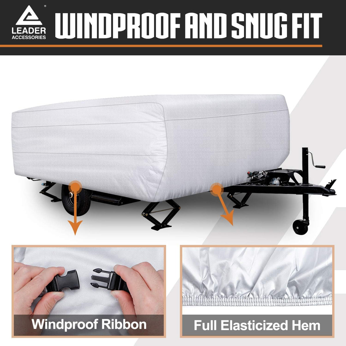 Folding Camper Cover 150D Diamond Fabric C7387