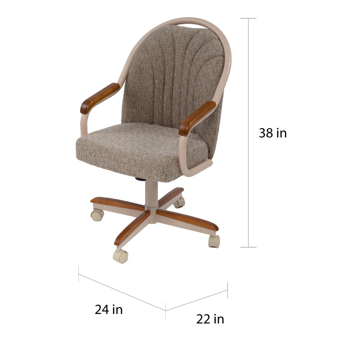 Swivel-and-Tilt Cushion Chair F930430