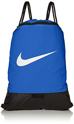 Drawstring Backpack with Zipper Pocket A7367