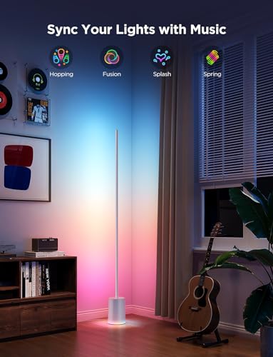 Smart RGBIC LED Floor Lamp C18416