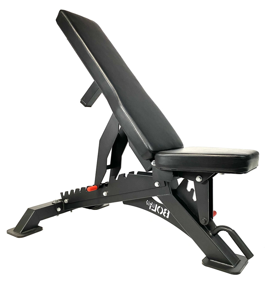 Adjustable 10 Incline Weight Bench Heavy Duty Steel M477
