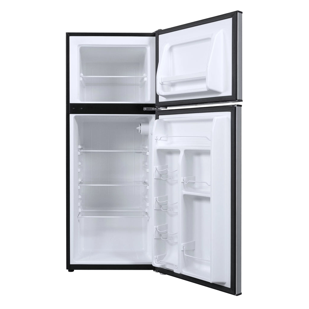4.6 Cu ft Two Door Mini Fridge with Freezer M7135