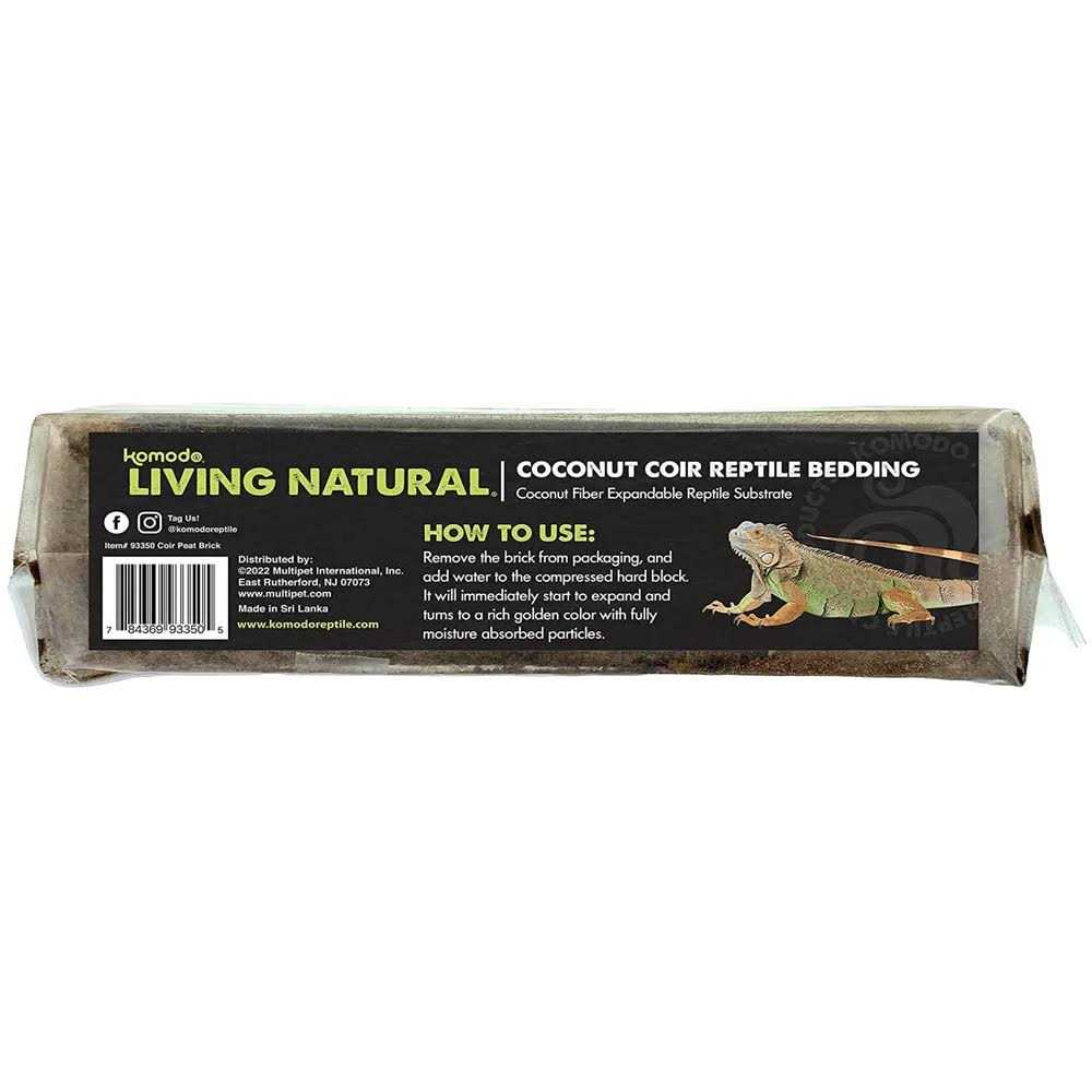 Natural Coconut Coir Reptile Bedding Brick R387212