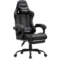 Blue Gaming Chair with Footrest C5731