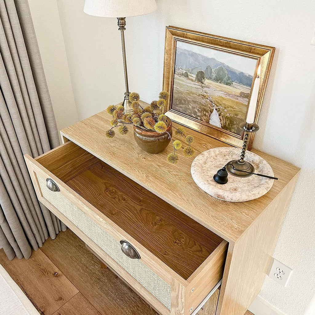 Rattan Cabinet Chest of Drawers Z863