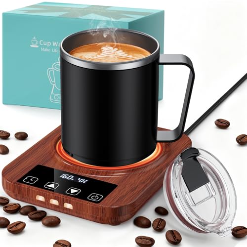 Electric Coffee Mug Warmer with 16oz Heated Mug A154