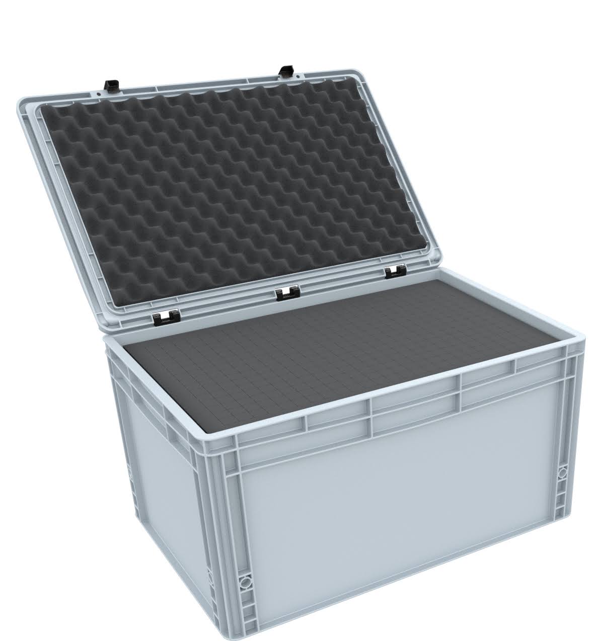 Eurocontainer Case 600 x 400 x 335 mm with Pick and Pluck Foam O999