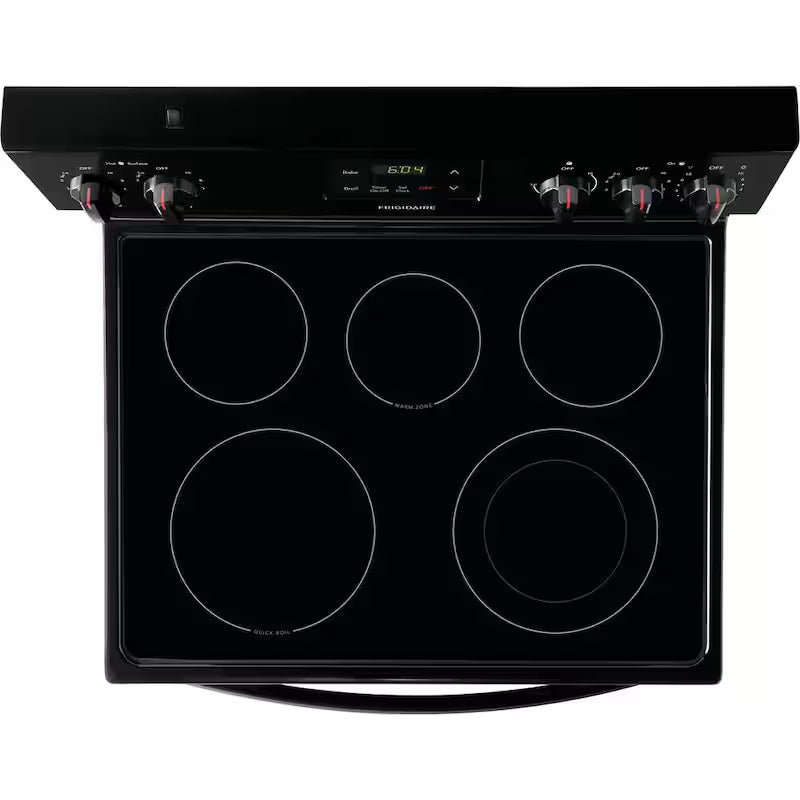 Electric Range with Manual Clean in Black R587