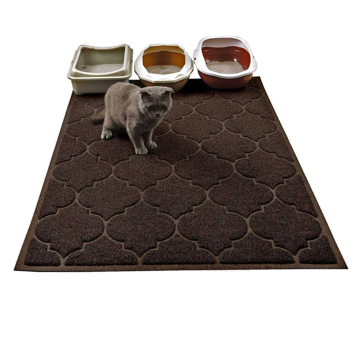 XL Phthalate Free Cat Litter Mat W540753