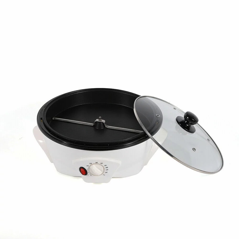 Electric Coffee Bean Roasting Machine 1500G White F832