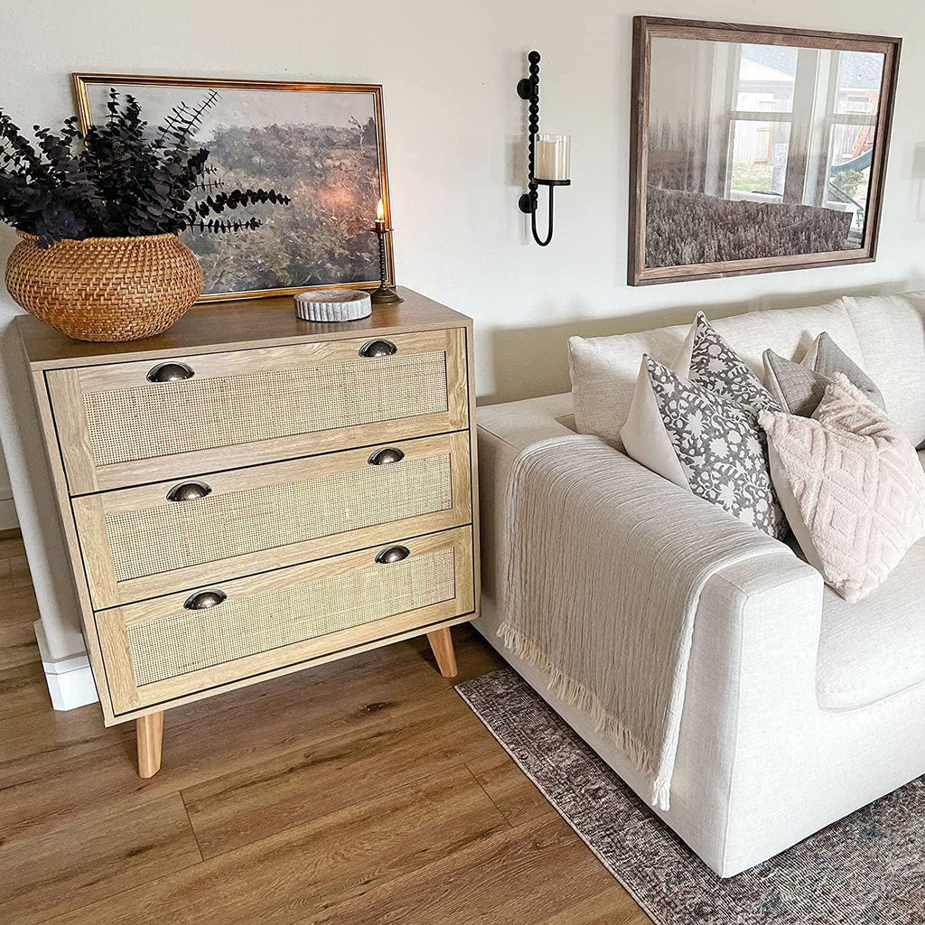 Rattan Cabinet Chest of Drawers Z863