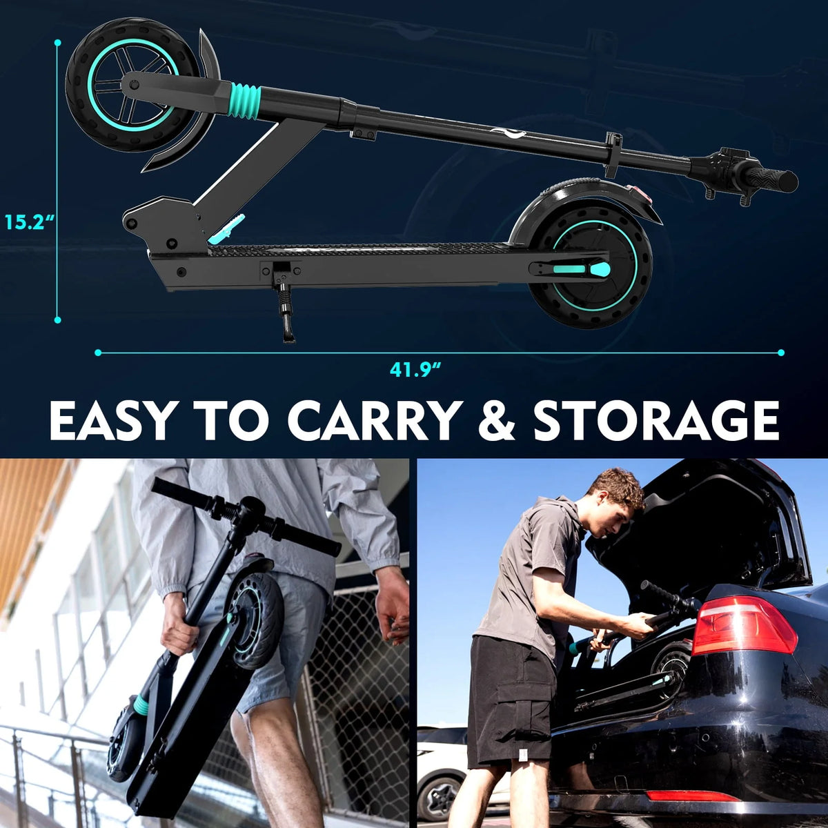 Electric Scooter 350W Motor Foldable D135