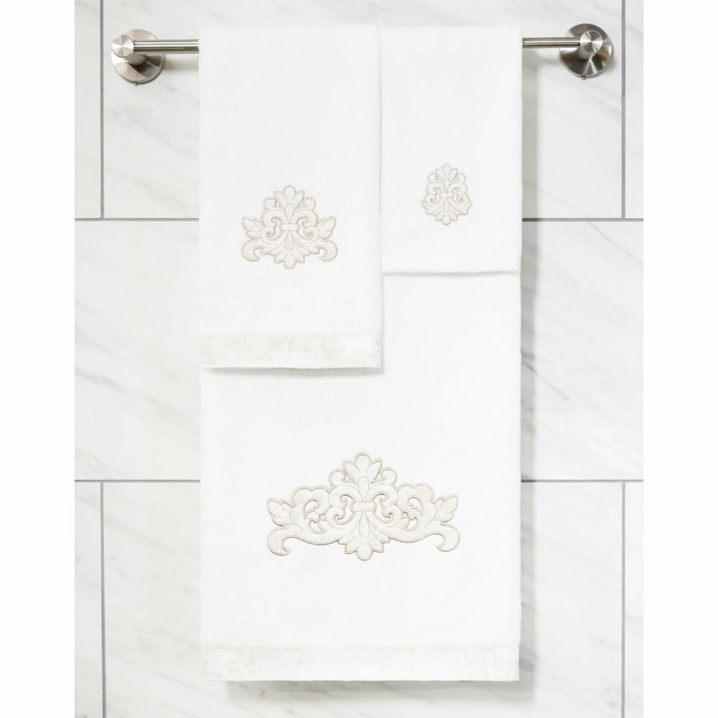 Turkish Cotton 2 Piece Fingertip Towel Set T1455