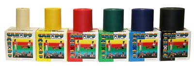 Latex Free Exercise Band 100 Yard Green-Medium X8637