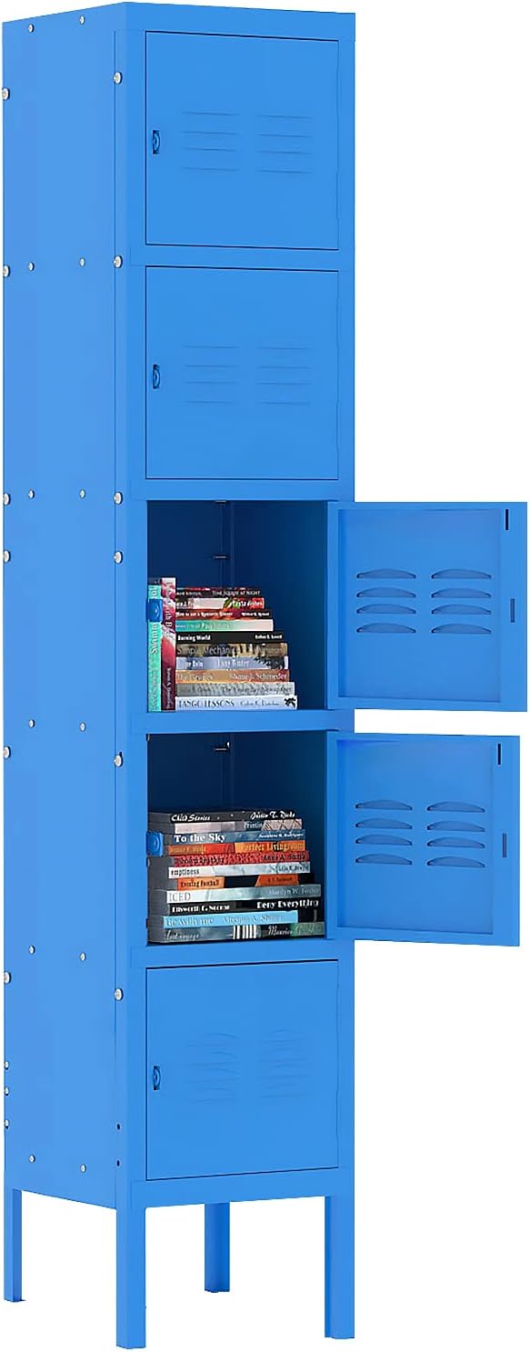 Metal Locker Cabinet with 5 Doors B832
