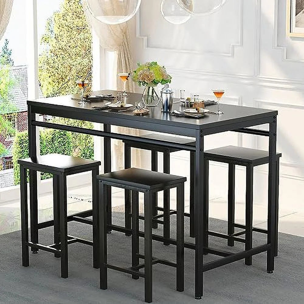 Dining Table Set for 4 5 Pieces L85278