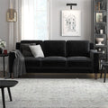 Green Velvet 3 Seater Sofa S957726