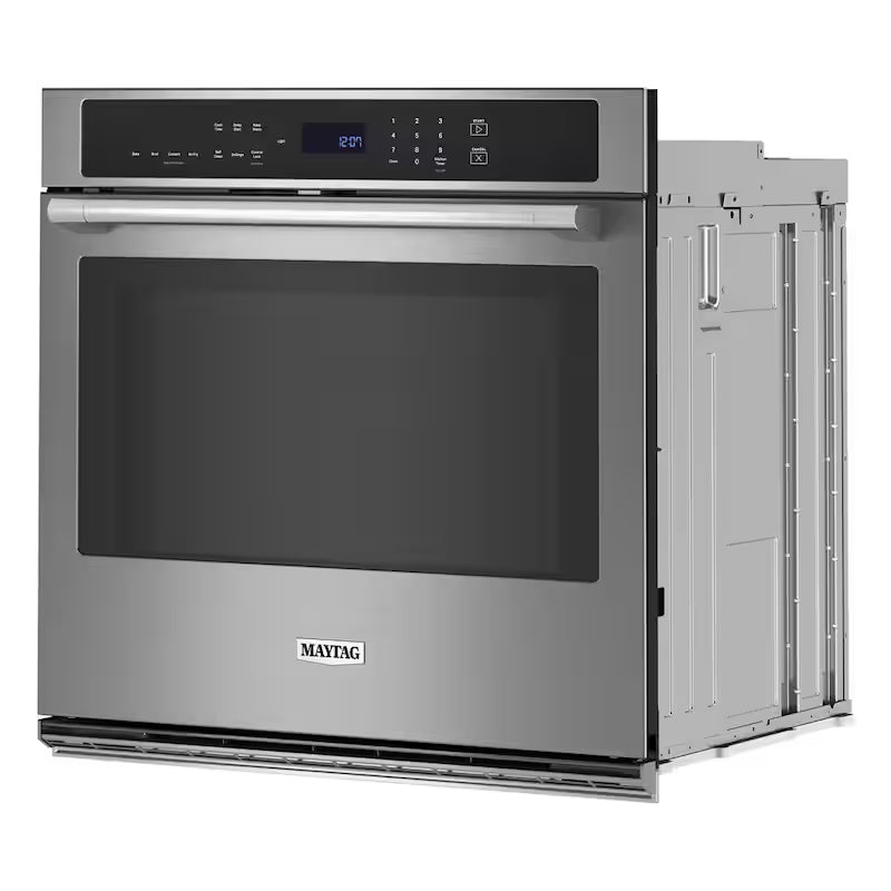 27 in. Single Electric Wall Oven with Convection Self-Cleaning in Stainless Steel F210133