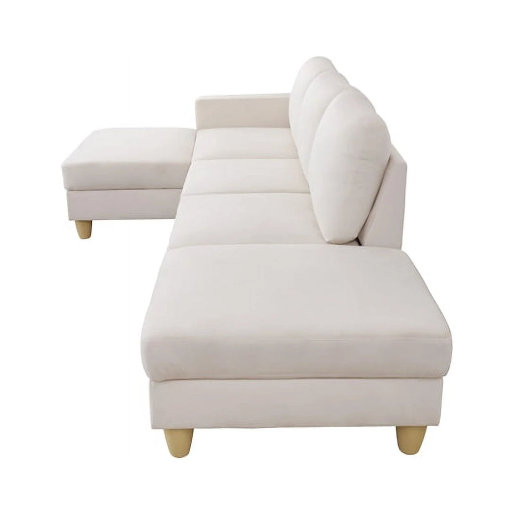 Cream White Sectional Sofa G21614