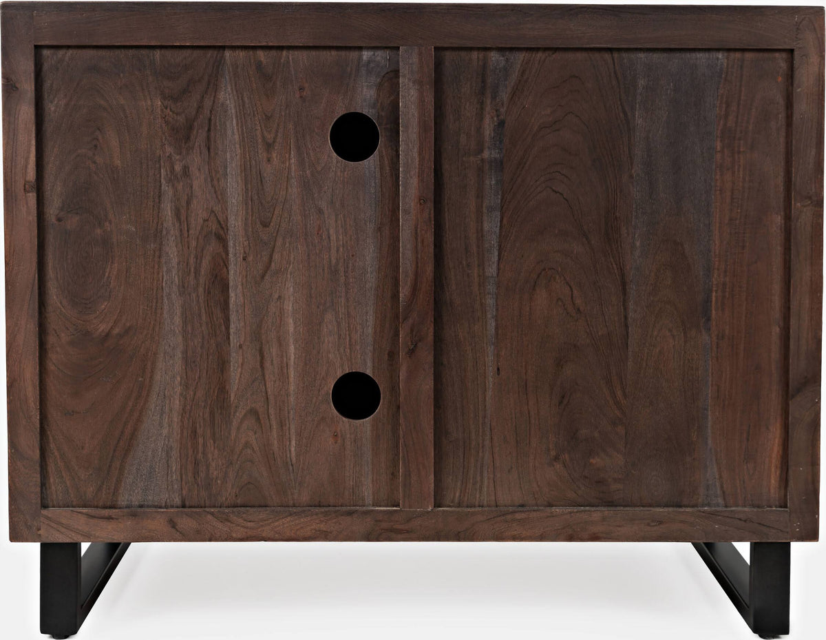 Dark Platinum Accent Cabinet Y288