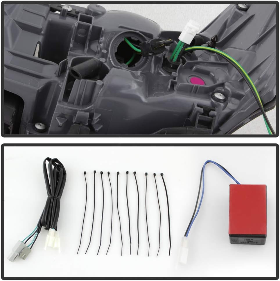 Black Smoke LED Tail Lights 4pcs Set M664588