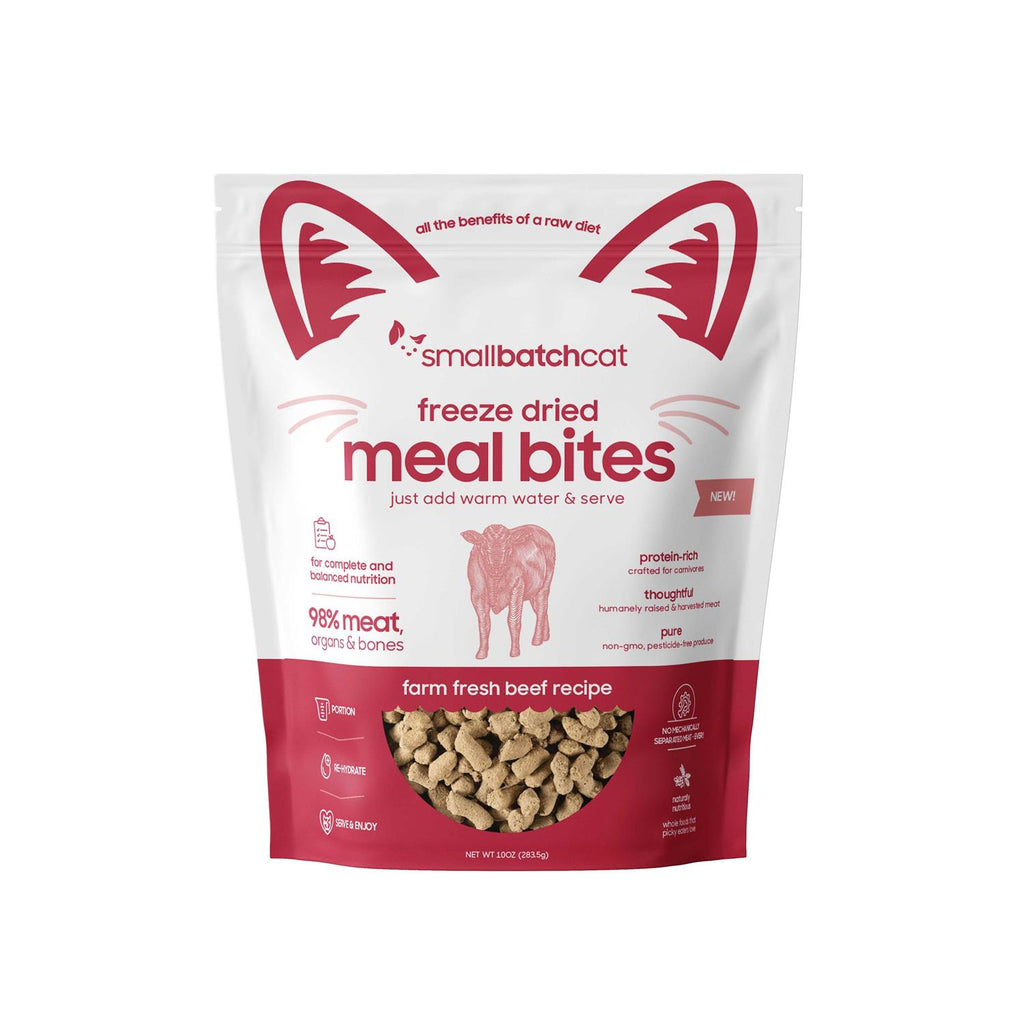 Freeze-Dried Cat Beef Meal Bites 10 oz N3146