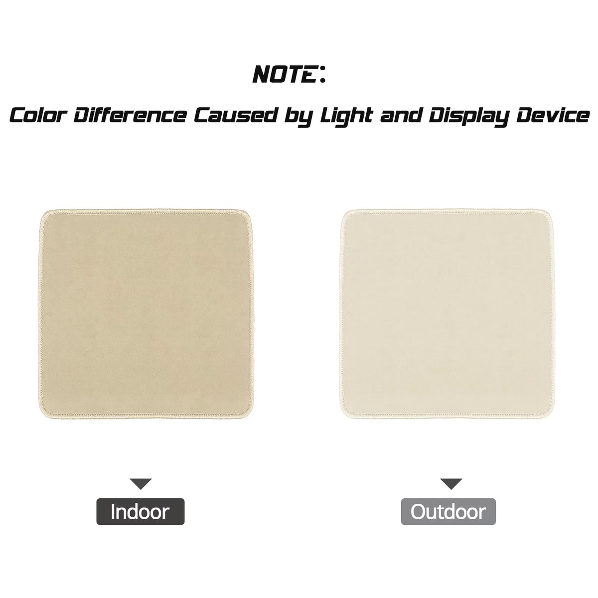 Beige Nylon 4PCS Car Floor Mats E438710