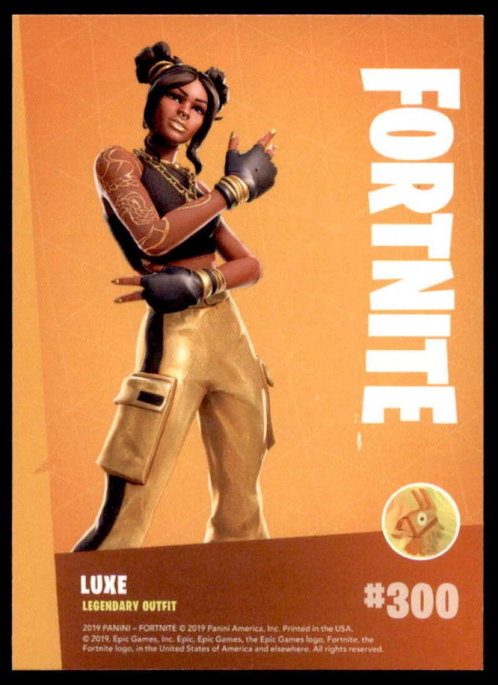 2019 Panini Fortnite Series 1 Holofoil USA #300 A9565