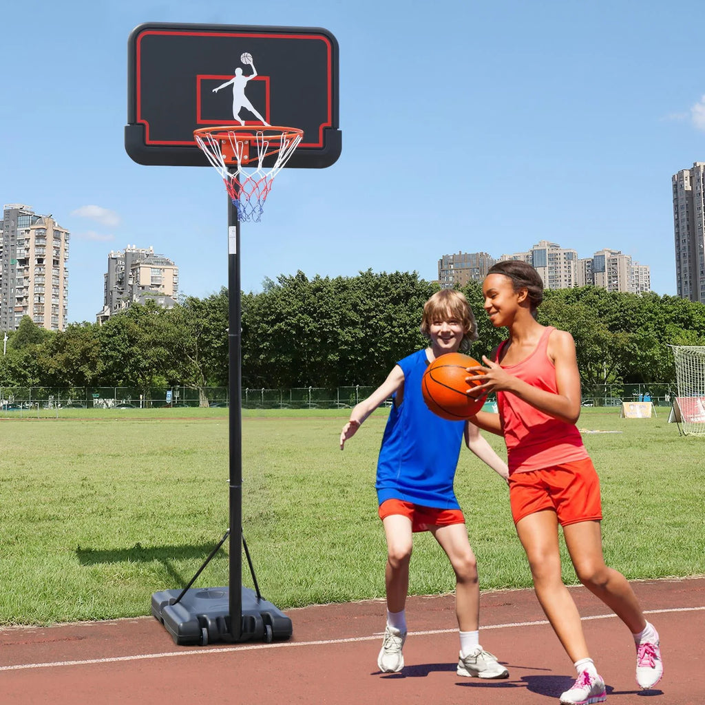 Basketball Goal Hoop Stand 8-10ft Height Adjustable B4265