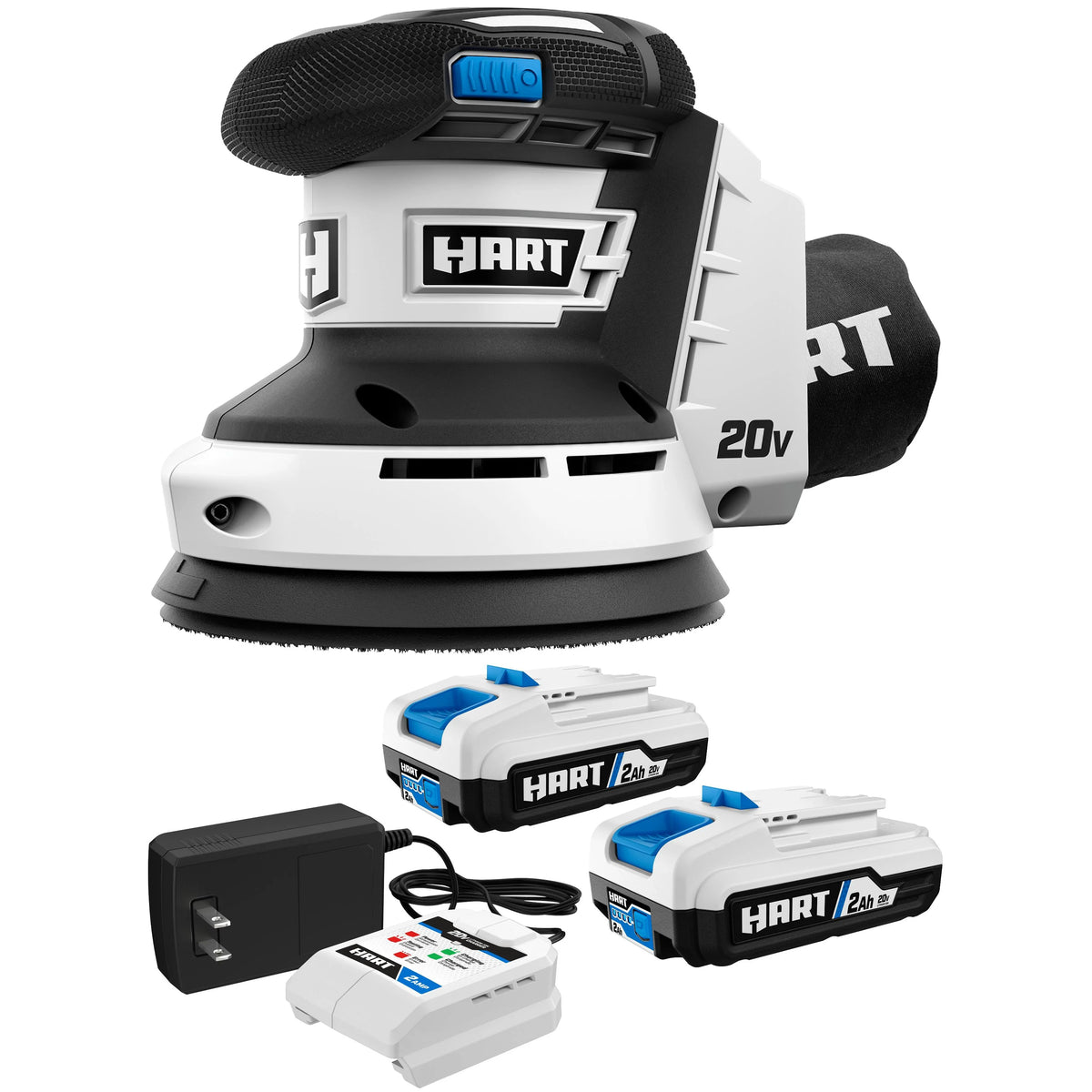 20-Volt Random Orbit Sander with 2Ah Battery and Charger C67806