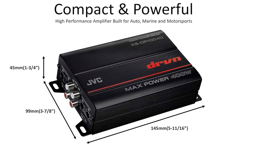 400 Watt 4-Channel Bridgeable Amplifier K6608
