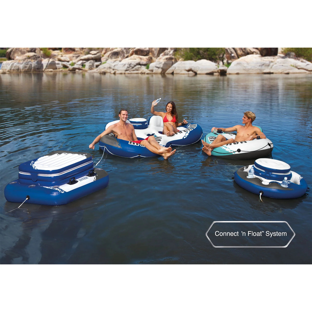 53 Inflatable Floating Tube (5 Pack) B26824