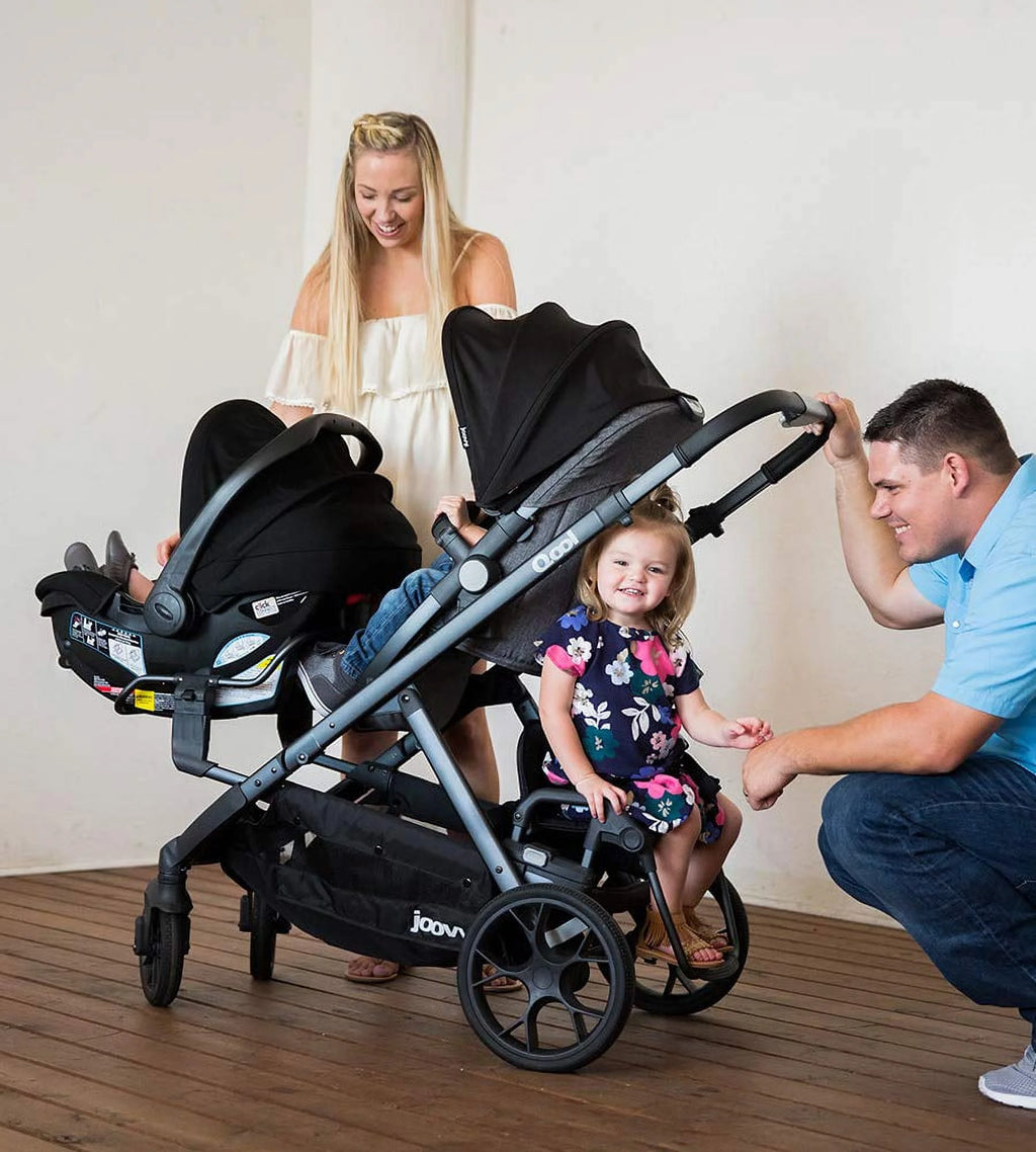 Convertible Modular Single Double Triple Stroller Z3779