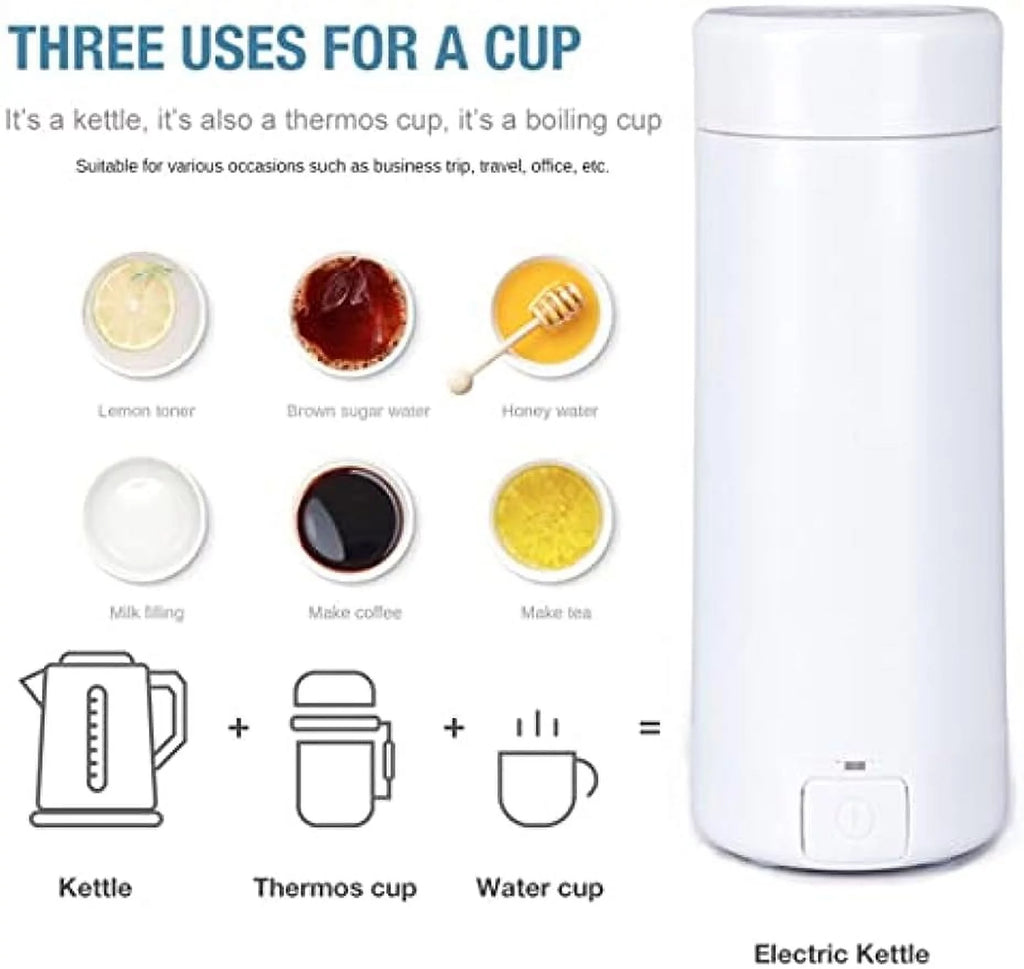 Portable Electric Kettle Stainless Steel D848462