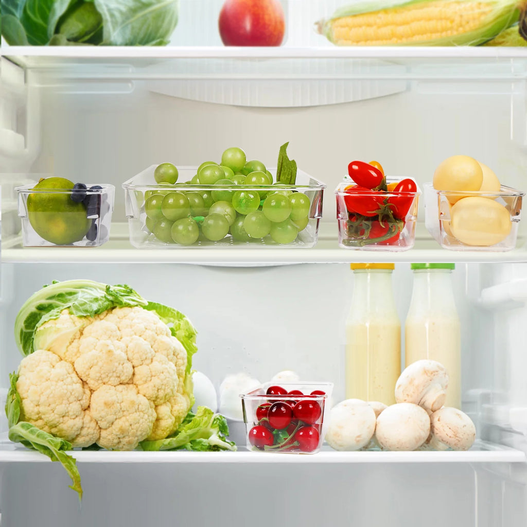 25 PCS Clear Plastic Drawer Organizer Set C8090