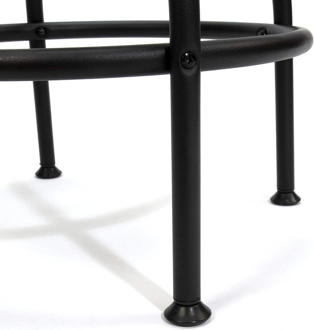 Adjustable Height Work Shop Stool with Padded Vinyl Seat Q5193