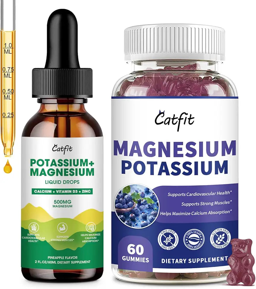 Sugar Free Vegan Potassium Magnesium Supplement K8363